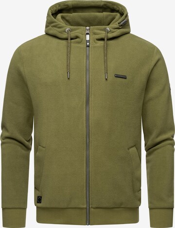 Ragwear Zip-Up Hoodie 'Natte' in Green