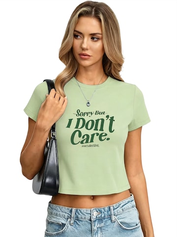 GORHEY Shirt in Groen: voorkant