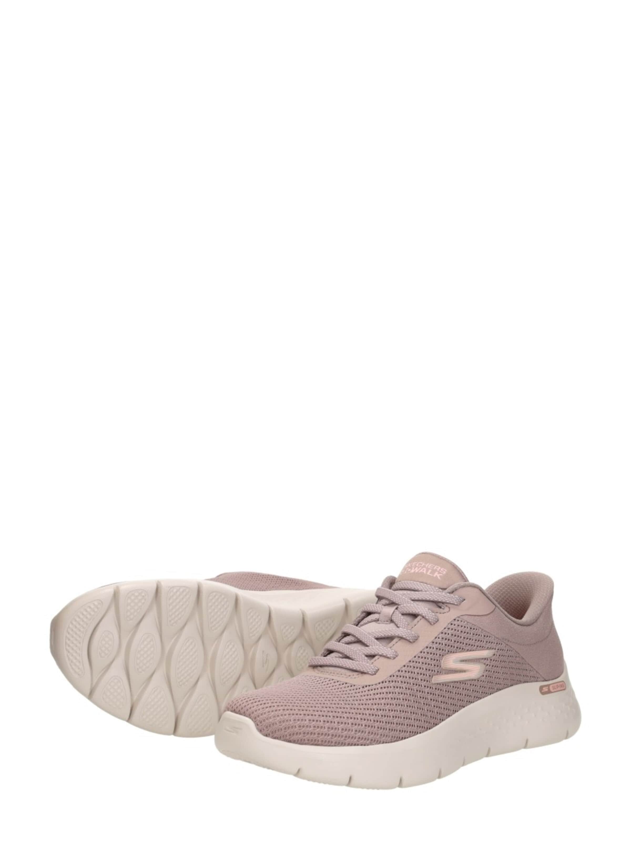 Baskets basses 'Slip-Ins: Go Walk Flex' SKECHERS en beige