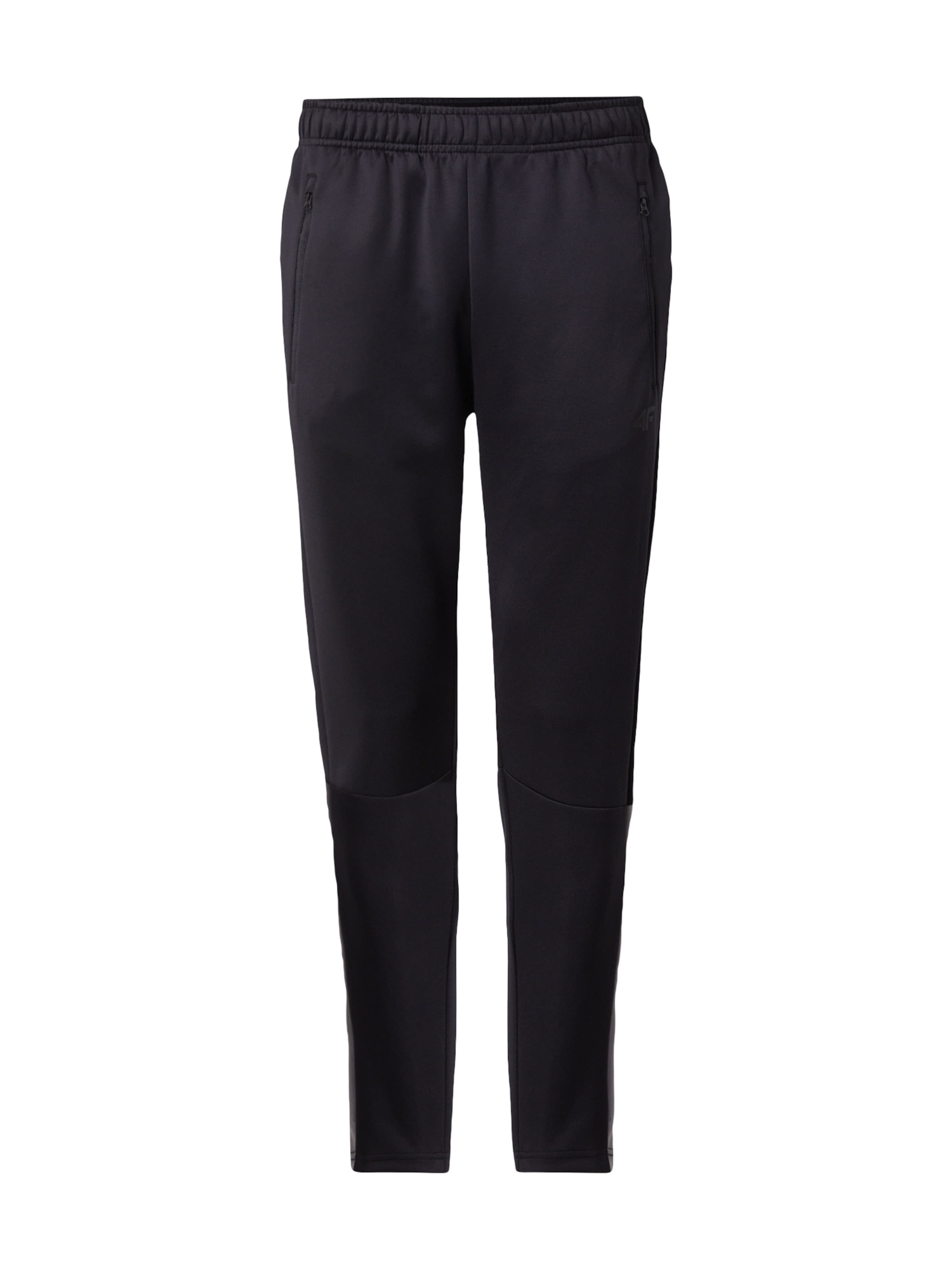 Tapered Pantaloni sport 'FNK' de la 4F pe negru: față