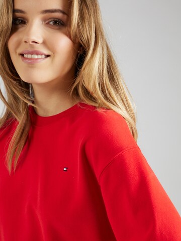 TOMMY HILFIGER Sweatshirt in Red