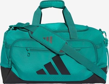 ADIDAS PERFORMANCE - Bolsa de deporte 'Training Defender' en verde: frente