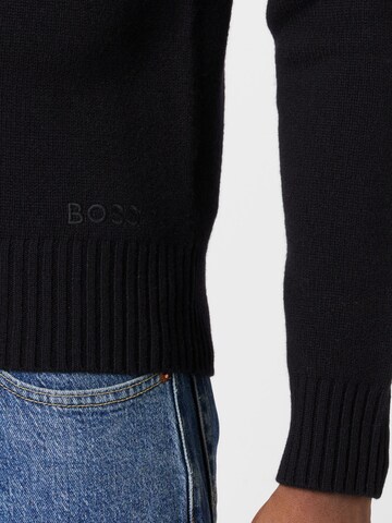 Pullover 'Kruy' di BOSS Orange in nero