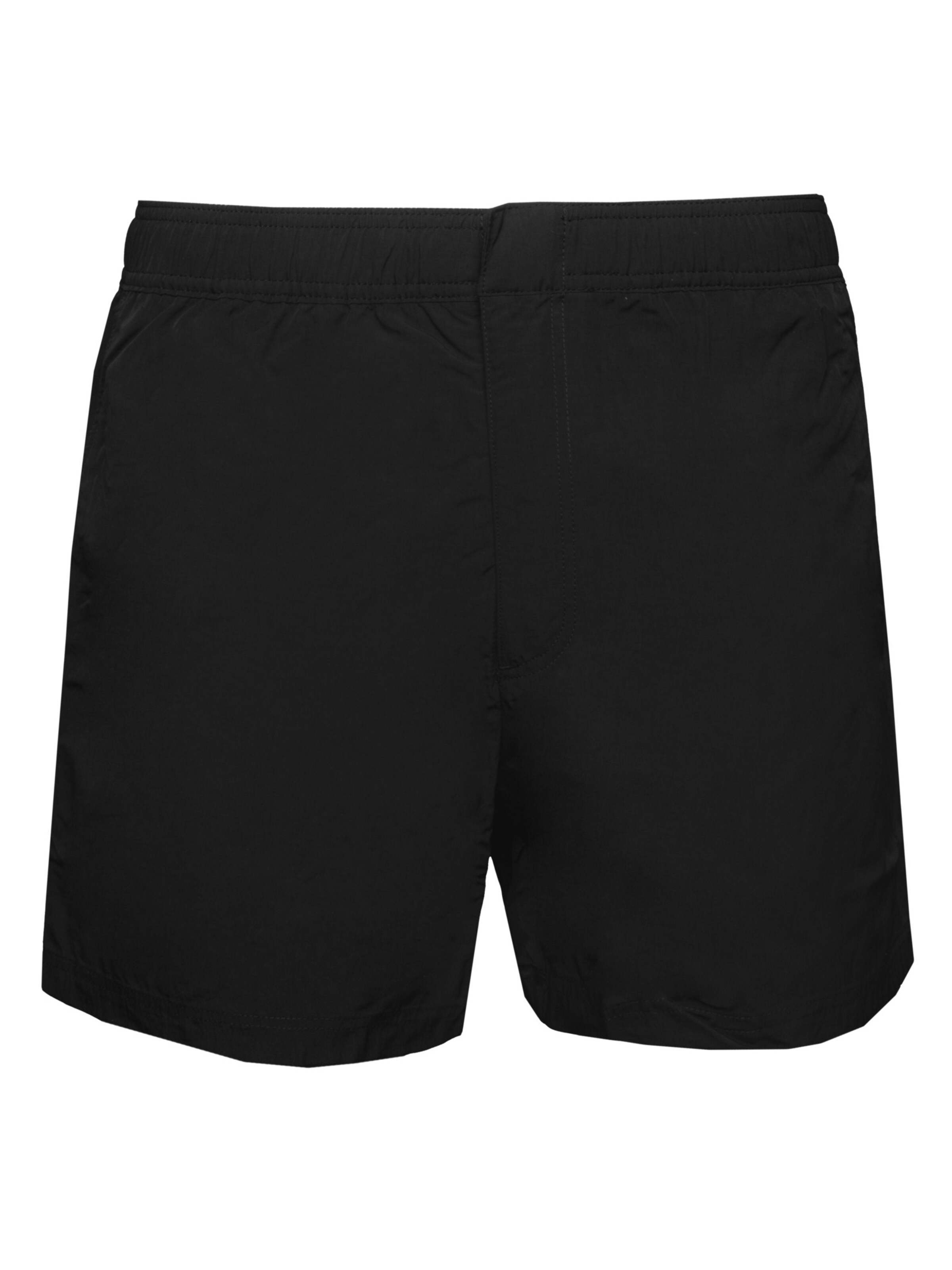 BJÖRN BORG - Calções de banho desportivos em preto: frente