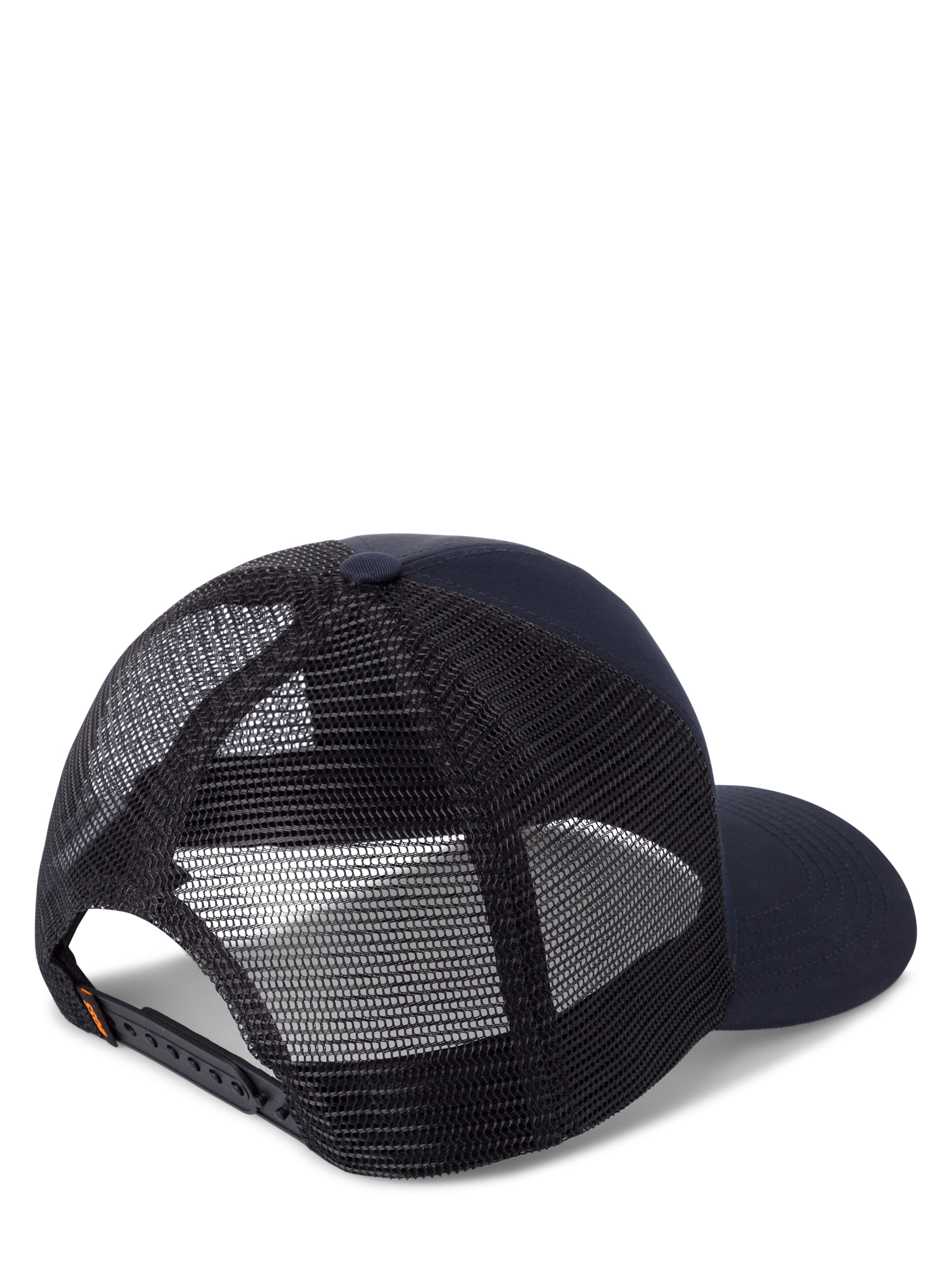 BOSS Шапка с козирка 'Elliot' в синьо