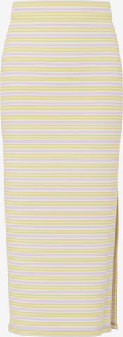 Gonna 'PCJayjay' di PIECES in giallo: frontale