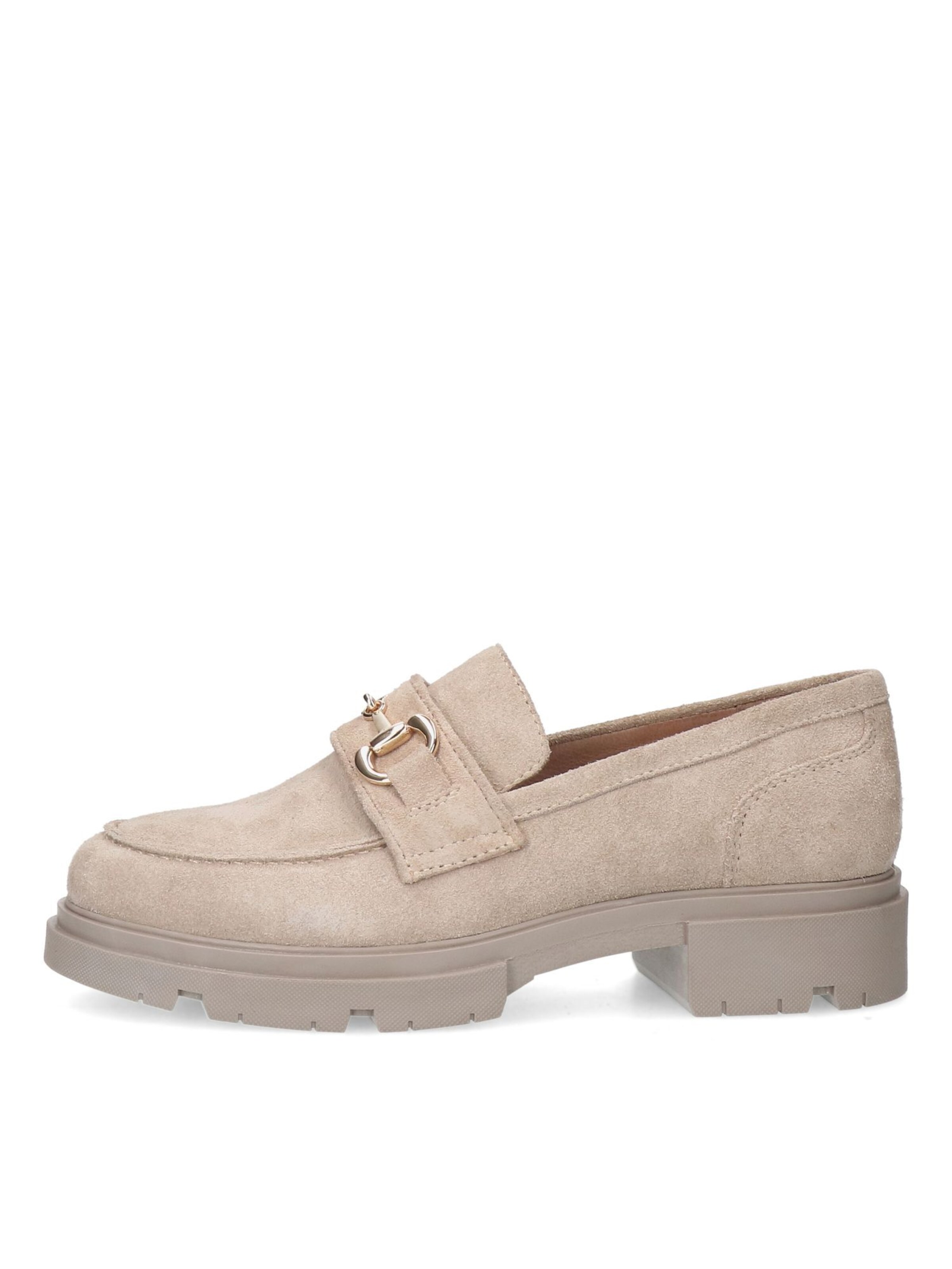 MANFIELD Classic Flats in Grey