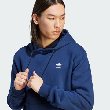 Bluză de molton 'Trefoil Essentials' de la ADIDAS ORIGINALS pe albastru