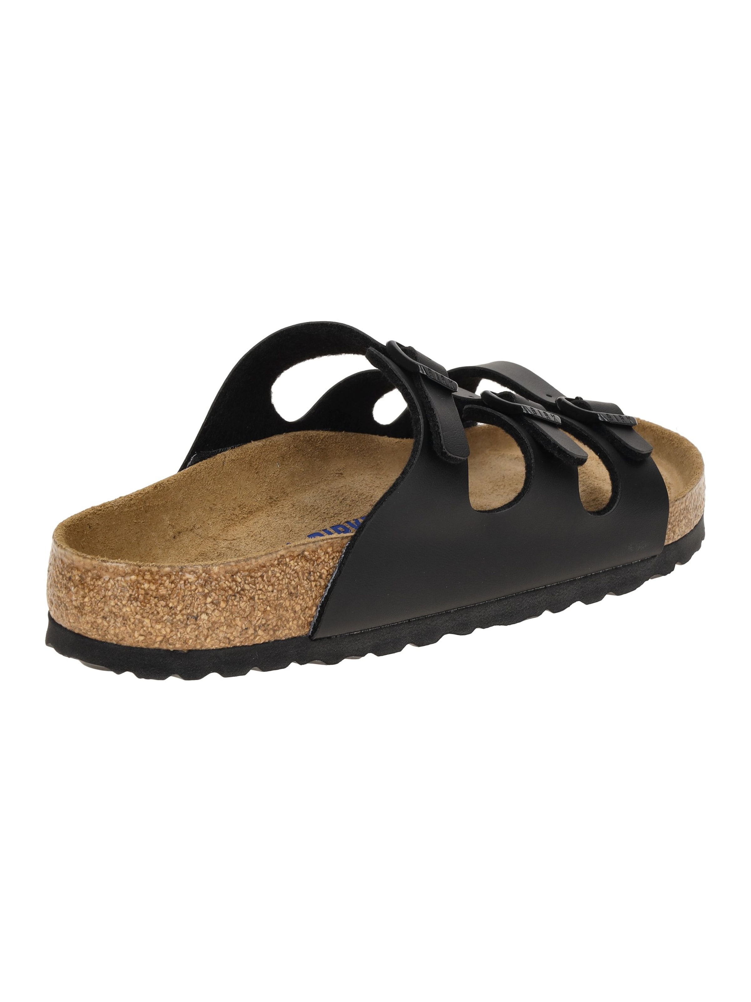 BIRKENSTOCK Pantolette 'Birkenstock Florida 53011' in Schwarz