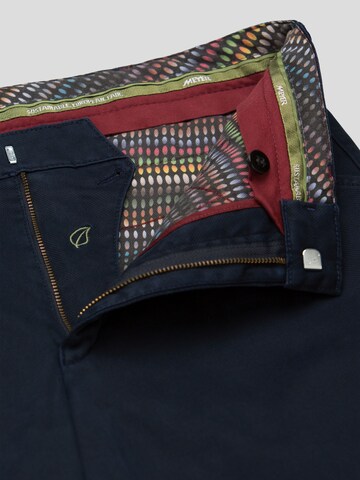 MEYER Regular Chinohose 'Chicago' in Blau