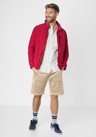 REDPOINT Regular Cargohose in Beige