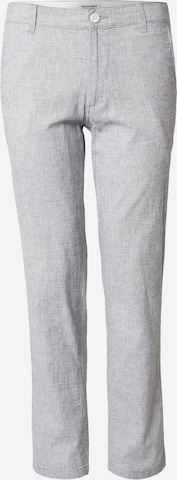 JACK & JONES Chino nohavice 'JPSTOLLIE JJDAVE' - Modrá: predná strana