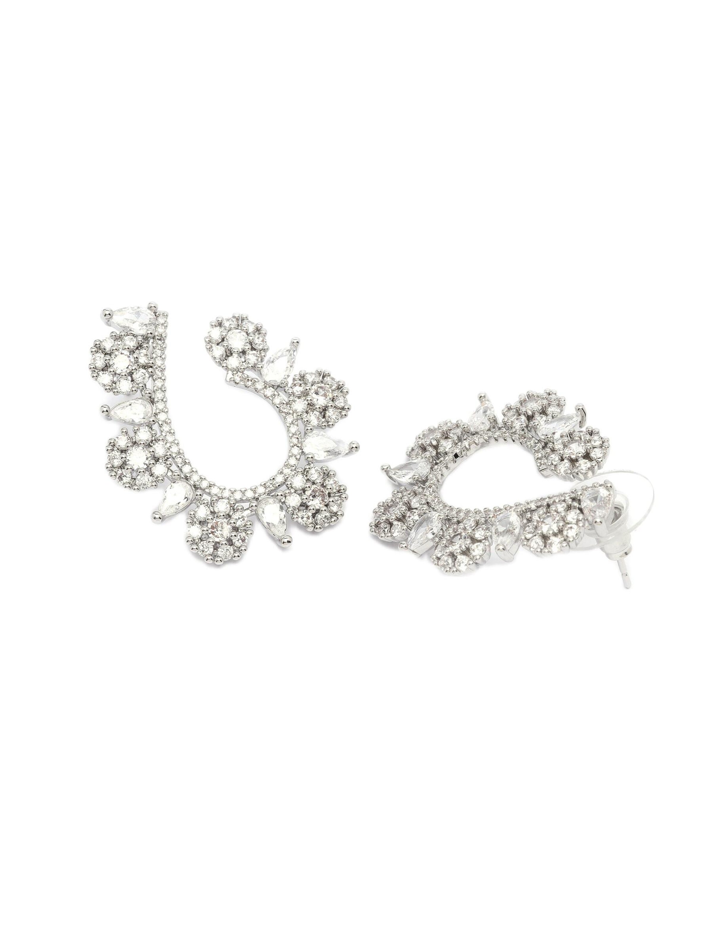 AVANT-GARDE PARIS - Conjunto de joyería 'Inesta' en plata