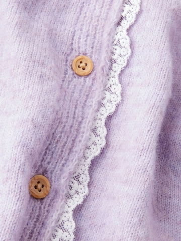 NAME IT Knit cardigan in Purple