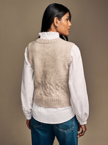 LAURA ASHLEY - Blusa en beige