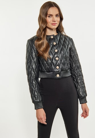faina Jacke in Schwarz: Vorderseite