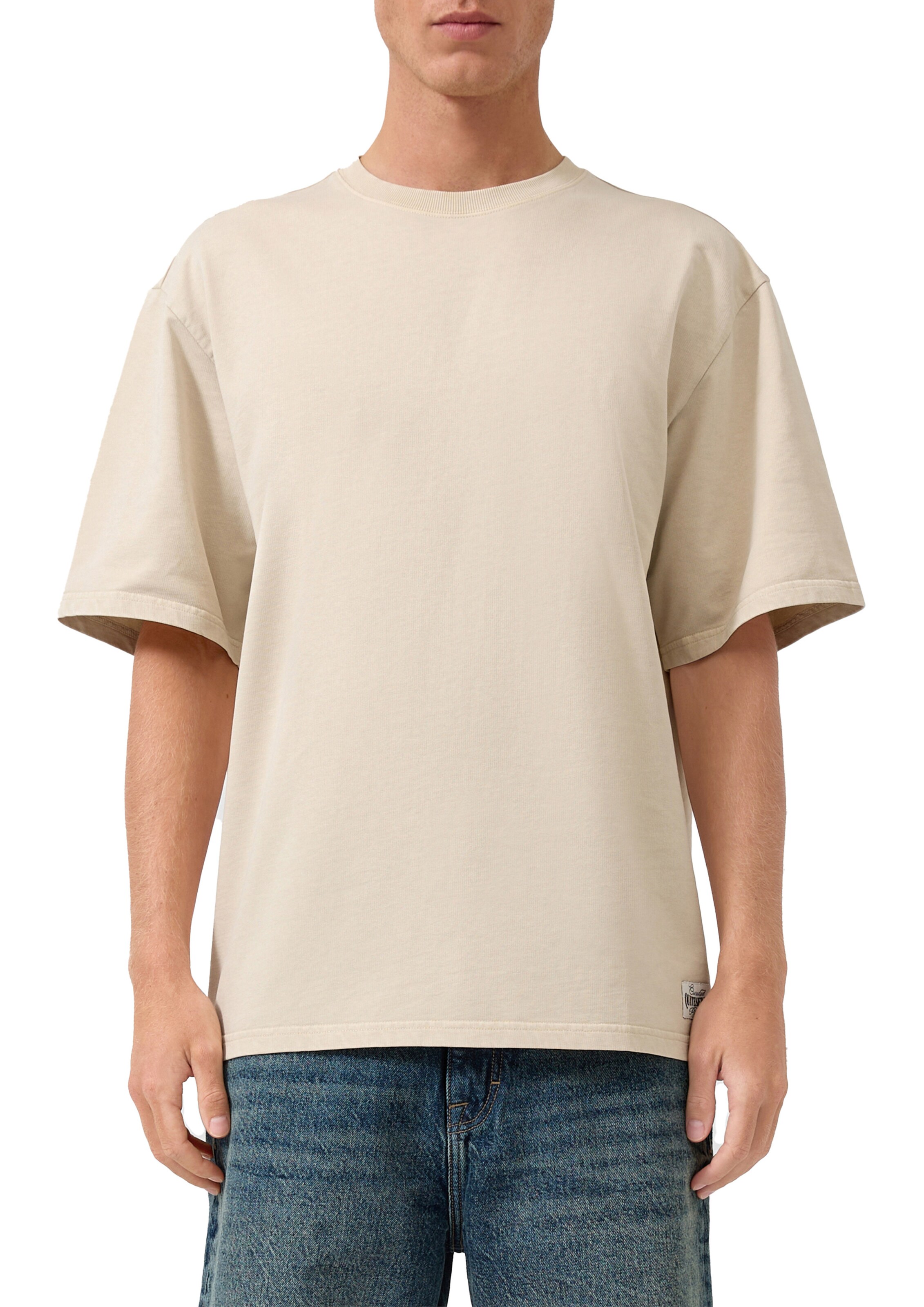 QS T-Shirt in Beige