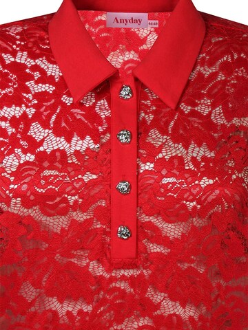 Anyday Bluse 'Perla 408'‌ in Rot