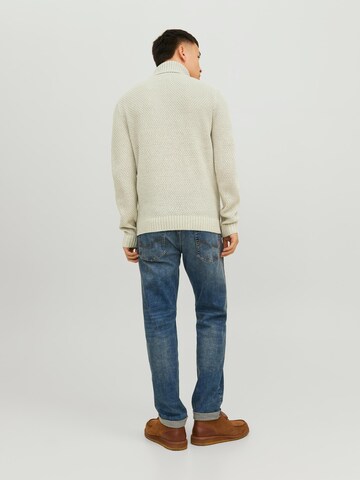 JACK & JONES Pullover 'JJCraig' i beige