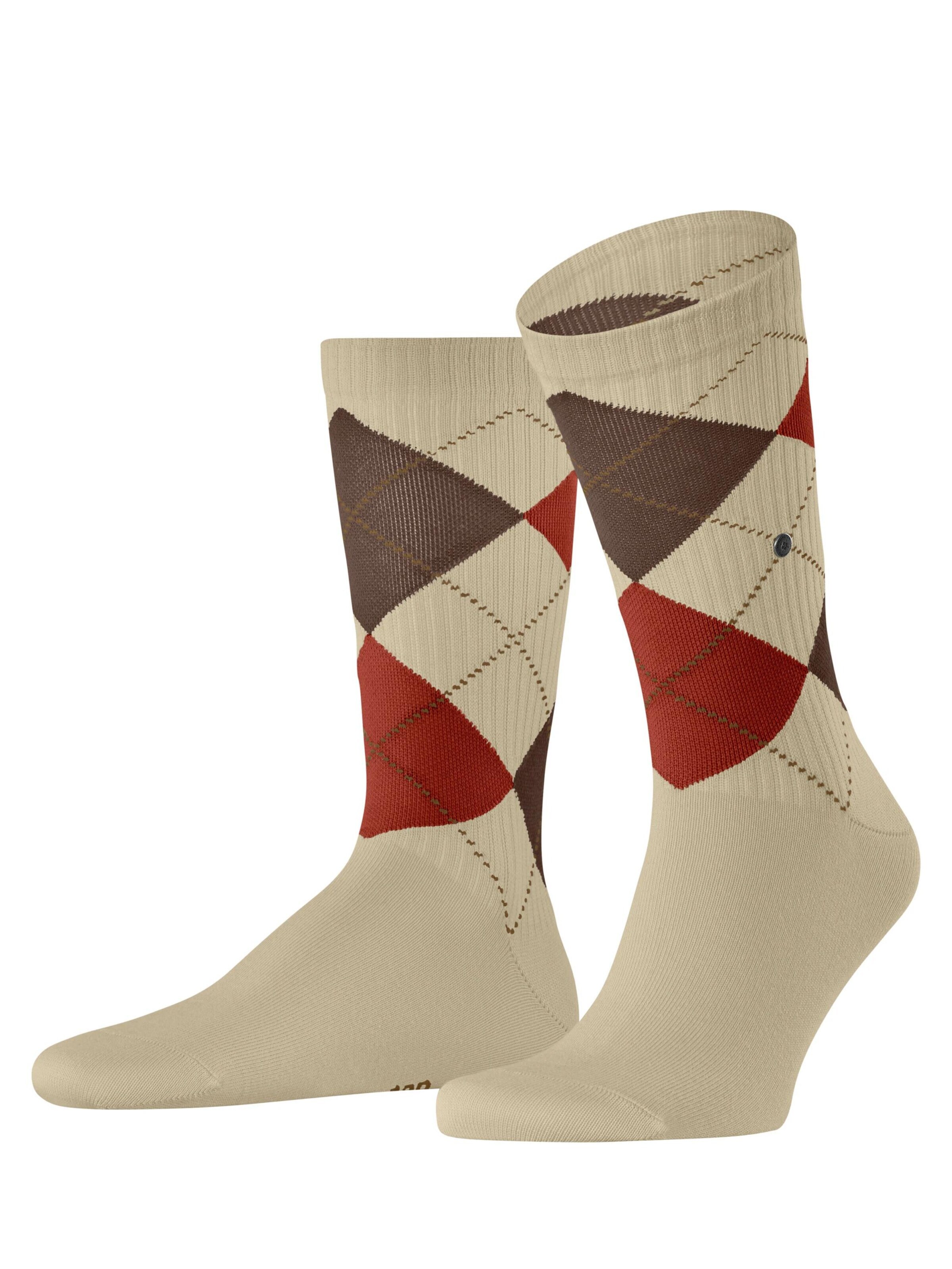 BURLINGTON Socks 'Rib Court' in Beige: front