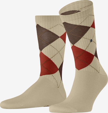 BURLINGTON Socks 'Rib Court' in Beige: front