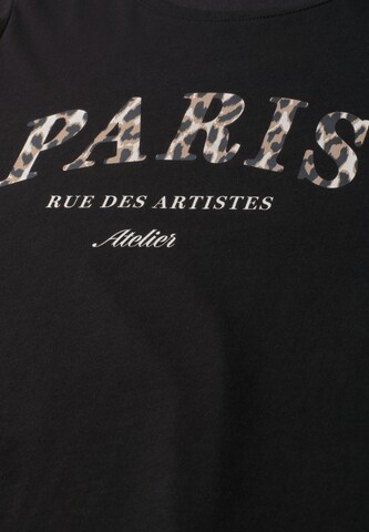 STREET ONE Shirt in Black