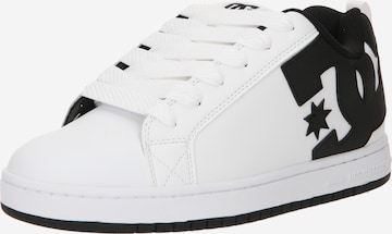 DC Shoes Sneakers 'COURT GRAFFIK' in White: front