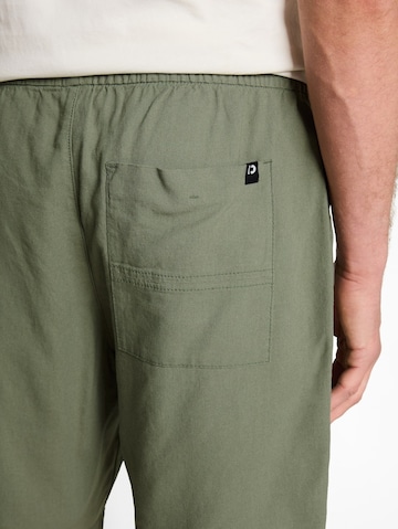 TOM TAILOR DENIM Loosefit Nadrág - zöld