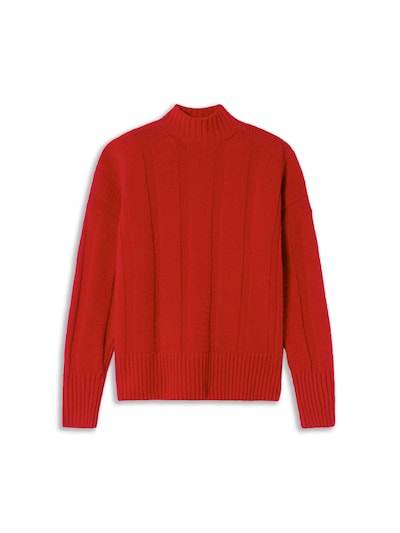 Thinking MU Pull-over 'CAROL' en corail, Vue avec produit