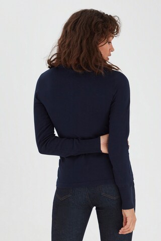PULZ Jeans Knit Cardigan 'SARA' in Blue
