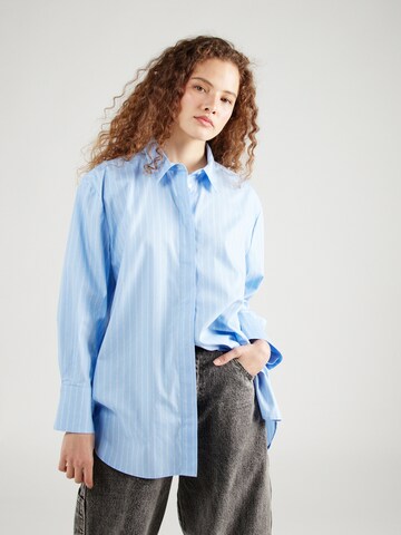 TOM TAILOR Bluse in Blau