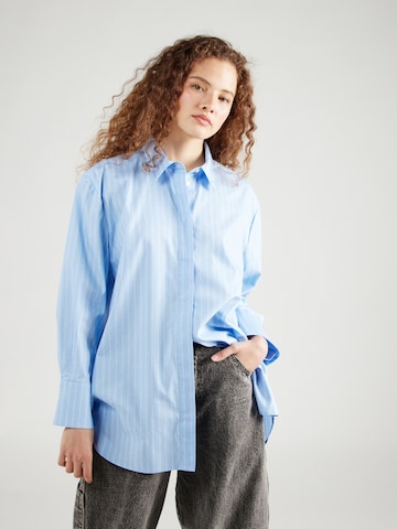 TOM TAILOR Bluse in Blau