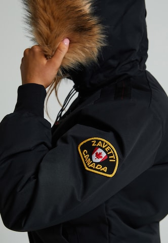Veste d’hiver 'Gabellia' Zavetti Canada en noir