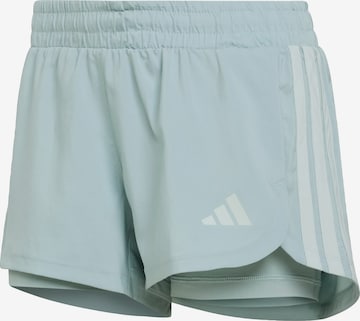 ADIDAS PERFORMANCE - Pantalón deportivo 'Pacer' en verde: frente