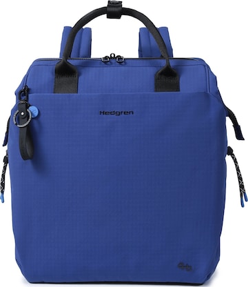 Hedgren - Mochila ' ORIZURU 18,9L ' em azul: frente