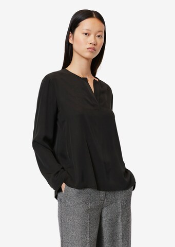 Marc O'Polo Blouse in Zwart: voorkant