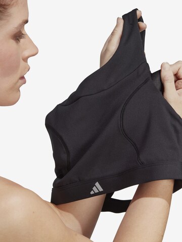 ADIDAS PERFORMANCE Medium Support Sports bra 'Medium-Support' in Black