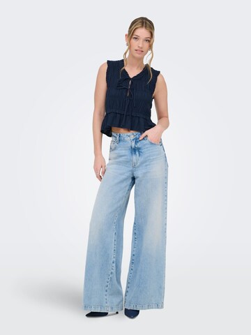 ONLY Blouse 'ONLGOA' in Blauw