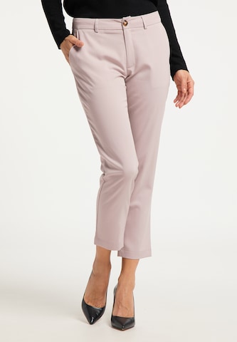 usha BLACK LABEL Regular Pants in Pink: front