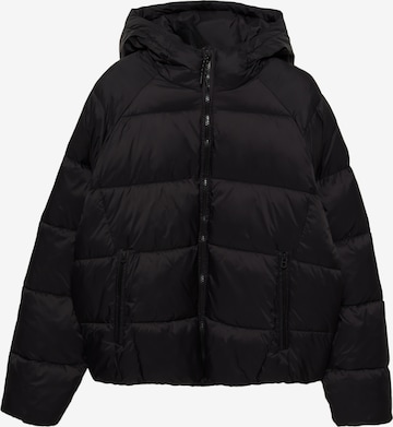 Pull&Bear Jacke in Schwarz: Vorderseite