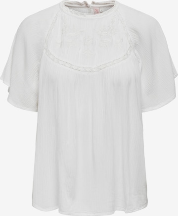 ONLY - Blusa 'Nilufa' en blanco: frente