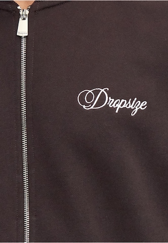 Giacca di felpa di Dropsize in marrone