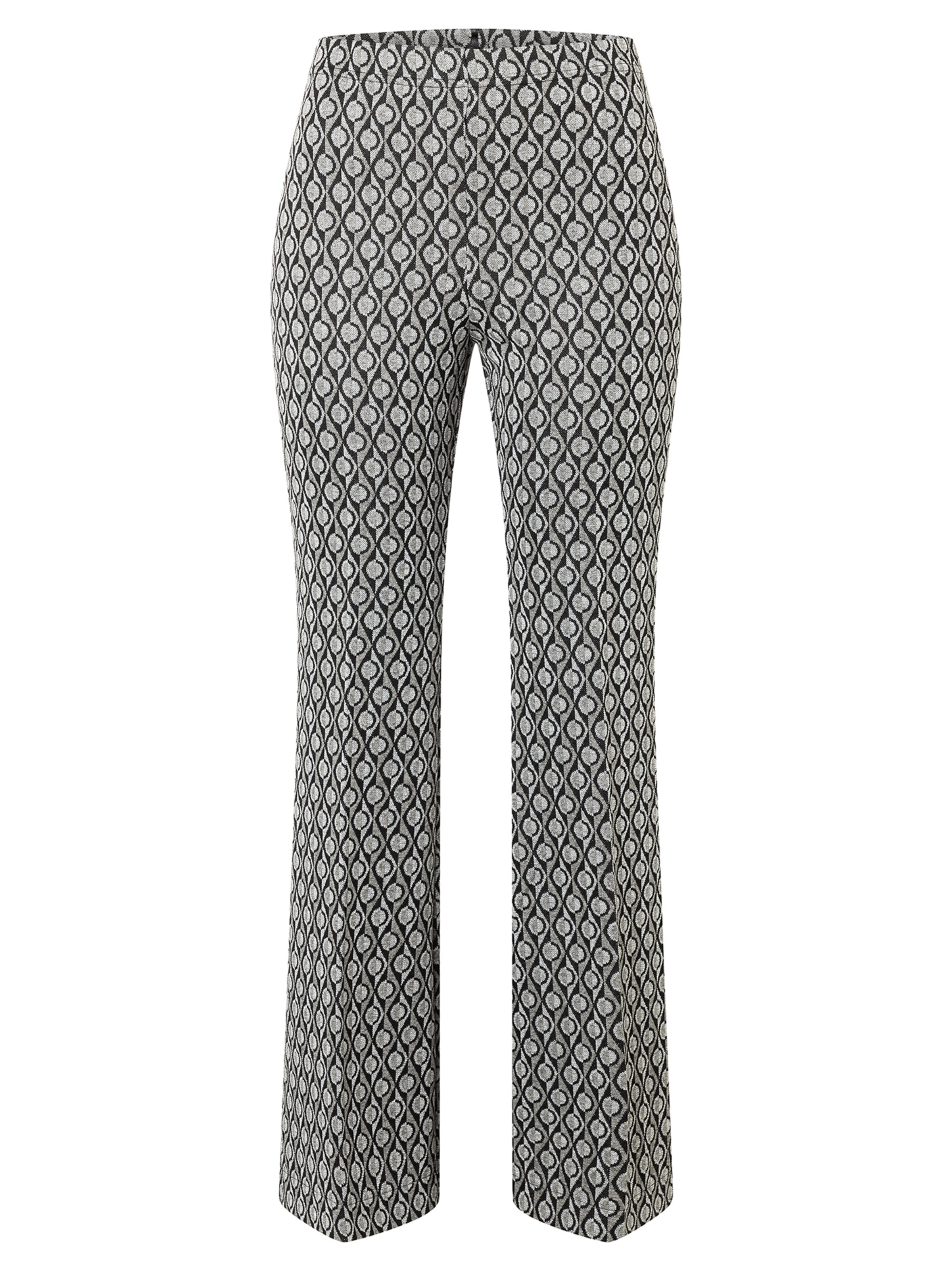 Ana Alcazar Regular Trousers 'Sofie' in Grey: front