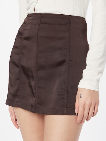 Gina Tricot Skirt 'Rio' in Brown