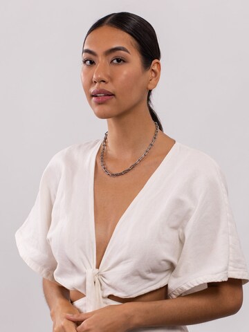 PURELEI Ketting 'Kalele' in Zilver: voorkant