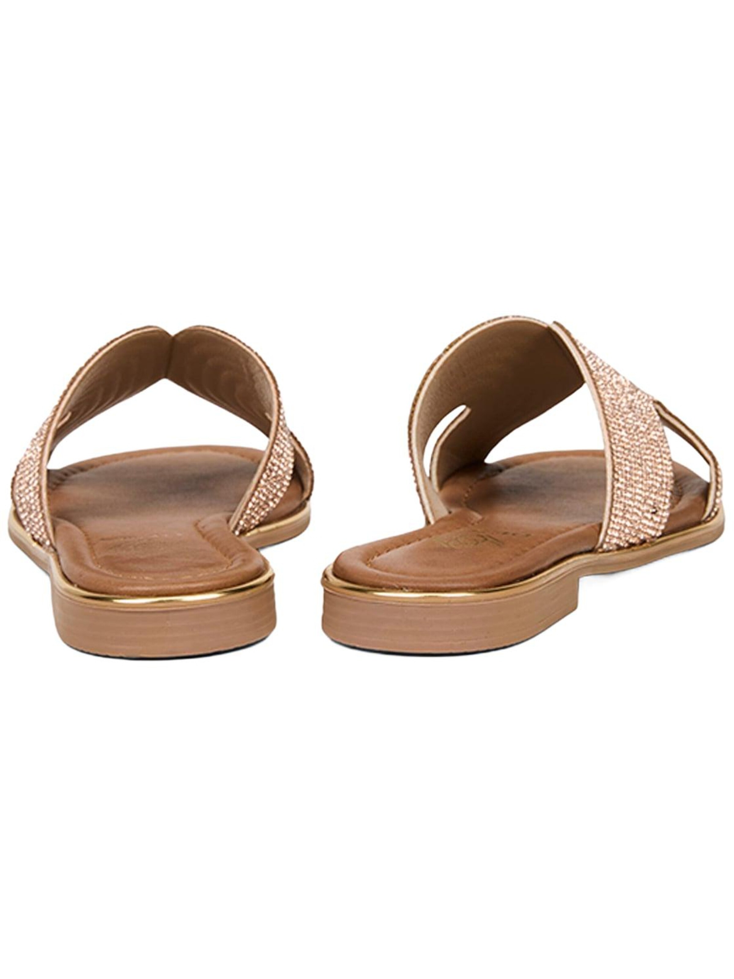 Desa Mule 'DESA Damen-Sandalen mit Steindetails' in Pink