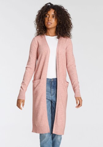 TAMARIS Knit Cardigan in Pink: front