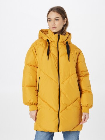 VERO MODA Winter jacket 'BEVERLY' in Yellow: front
