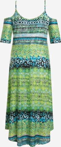 Ulla Popken Summer Dress in Green