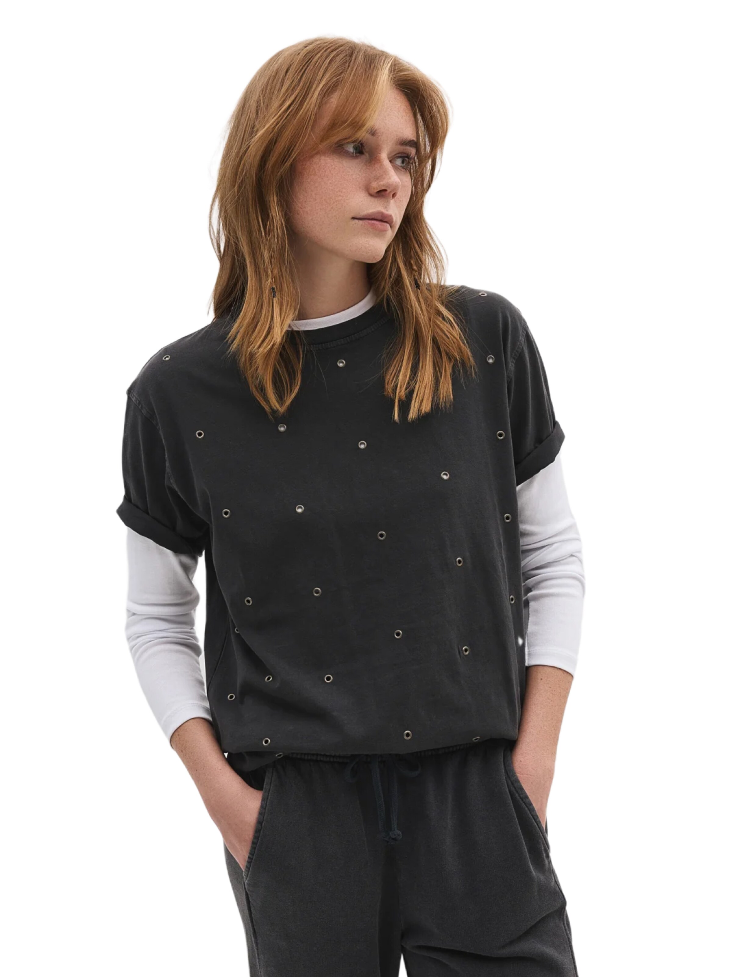 No Matter What Shirt in Grijs